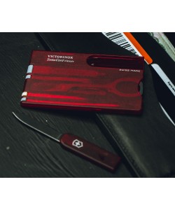 Швейцарская карта Victorinox SwissCard Classic 0.7100.T (красная)