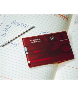 Швейцарская карта Victorinox SwissCard Classic 0.7100.T (красная)