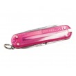 Нож-брелок Victorinox Classic 0.6203.T5 (58 мм, полупрозрачный розовый) - фото № 2