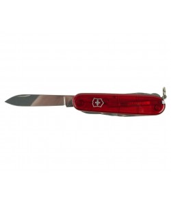 Нож складной Victorinox Climber 1.3703.T (91 мм, полупрозрачный красный)