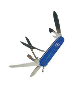 Нож складной Victorinox Huntsman 1.3713.T2 (91 мм, полупрозрачный синий)