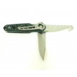 Нож складной Buck Alpha CrossLock Folding Green Gut Hook B0183GRS - фото № 1
