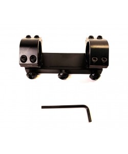 Кронштейн-монолит 25,4 мм Patriot BH-MS11 на Weaver, 10 см (низкий H=11 мм)