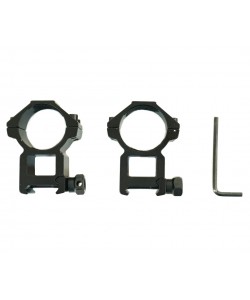 Кольца 30 мм Patriot BH-RS33 на Weaver (высокие)