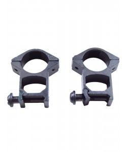 Кольца 25,4 мм Patriot BH-RS27 на Weaver (высокие H=24 мм, узкие)