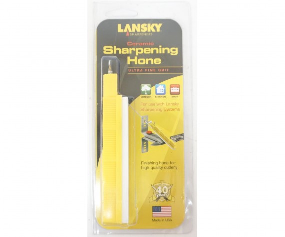 Lansky Ultra-Fine Ceramic Knife Sharpening Hone (1000 Grit) - S1000