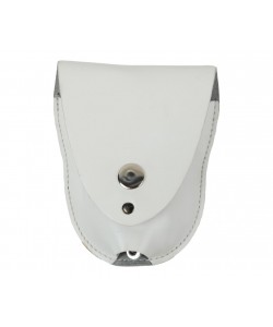 Чехол для наручников «БРС» (кожа) белый