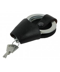 Чехол для наручников «БРС» открытый (кожа) черный