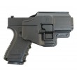 Страйкбольный пистолет Galaxy G.15+ (Glock 23) с кобурой - фото № 2