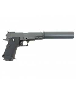 Страйкбольный пистолет Galaxy G.10A (Colt 1911 mini) с глушителем