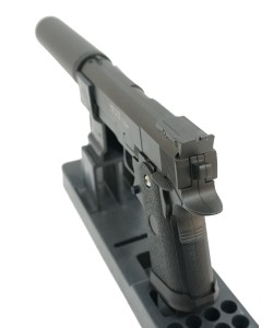 Страйкбольный пистолет Galaxy G.10A (Colt 1911 mini) с глушителем
