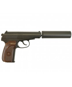 Страйкбольный пистолет Galaxy G.29A (ПМ) с глушителем