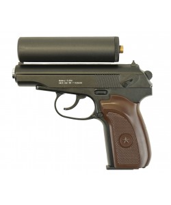 Страйкбольный пистолет Galaxy G.29A (ПМ) с глушителем