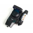 Коллиматорный прицел Sightmark Laser Dual Shot, панорамный с ЛЦУ, 4 марки, на 11 мм (SM13002-DT)