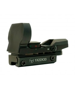 Коллиматорный прицел Target Optic 1x22x33, открытый, 4 марки, на «л/хвост»