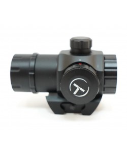 Коллиматорный прицел Target Optic 1x22M, закрытый, зеленая/красная точка, на Weaver