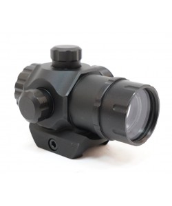 Коллиматорный прицел Target Optic 1x22M, закрытый, зеленая/красная точка, на Weaver