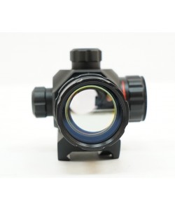 Коллиматорный прицел Target Optic 1x22M, закрытый, зеленая/красная точка, на Weaver