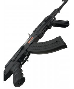 Страйкбольный автомат Cyma AK-47U Tactical, пластик. корпус, скл. приклад (CM.028U)