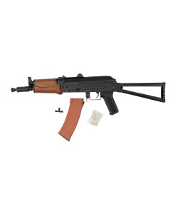 Страйкбольный автомат Cyma АКС-74У, пластик под дерево (CM.035)