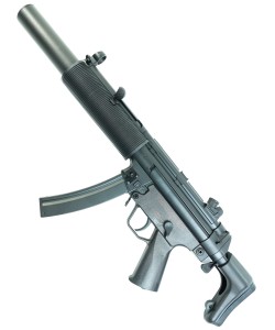 Страйкбольный пистолет-пулемет Cyma H&K MP5SD6 (CM.041SD6)