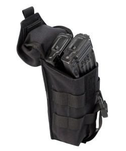 Подсумок Wartech MP-108 «Ратник» под 2 магазина АК-серии, закрытый (черный)