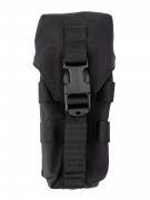 Подсумок Wartech MP-108 «Ратник» под 2 магазина АК-серии, закрытый (черный)