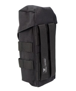 Подсумок Wartech MP-108 «Ратник» под 2 магазина АК-серии, закрытый (черный)