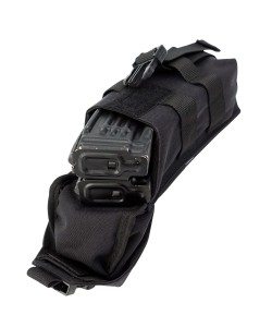 Подсумок Wartech MP-108 «Ратник» под 2 магазина АК-серии, закрытый (черный)