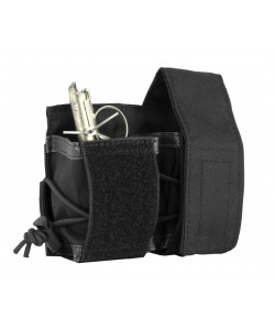 Подсумок Wartech GP-104 «Гренадер» под 2 гранаты ВОГ, универсальный (черный)
