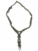 Ремень тактический Wartech TS-106 одноточечный с фастексом, резинка (олива)