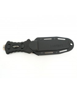 Нож McNETT Tactical, сталь 420, клинок 76,2 мм, скошенный, Black