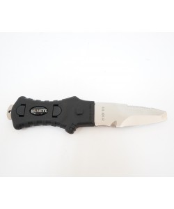 Нож McNETT Tactical, сталь 420, клинок 76,2 мм, скошенный, Black