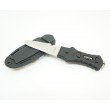 Нож McNETT Tactical, сталь 420, клинок 76,2 мм, скошенный, Black - фото № 1