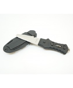 Нож McNETT Tactical, сталь 420, клинок 76,2 мм, скошенный, Black