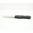 Нож McNETT Tactical, сталь 420, клинок 76,2 мм, скошенный, Black - фото № 7