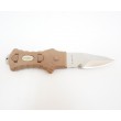 Нож McNETT Tactical, сталь 420, клинок 76,2 мм, Coyote - фото № 2