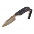 Нож Sanrenmu RealSteel, лезвие 74 мм, Mini130A black - фото № 1