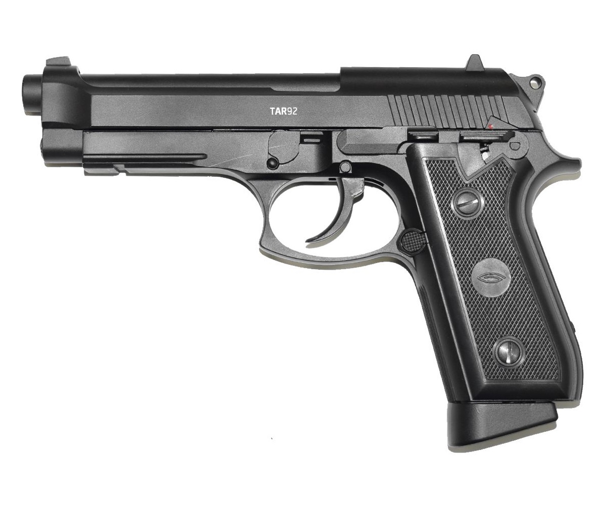 Пневматический пистолет Gletcher TAR92 (Beretta) купить! Цена в Москве, СПБ