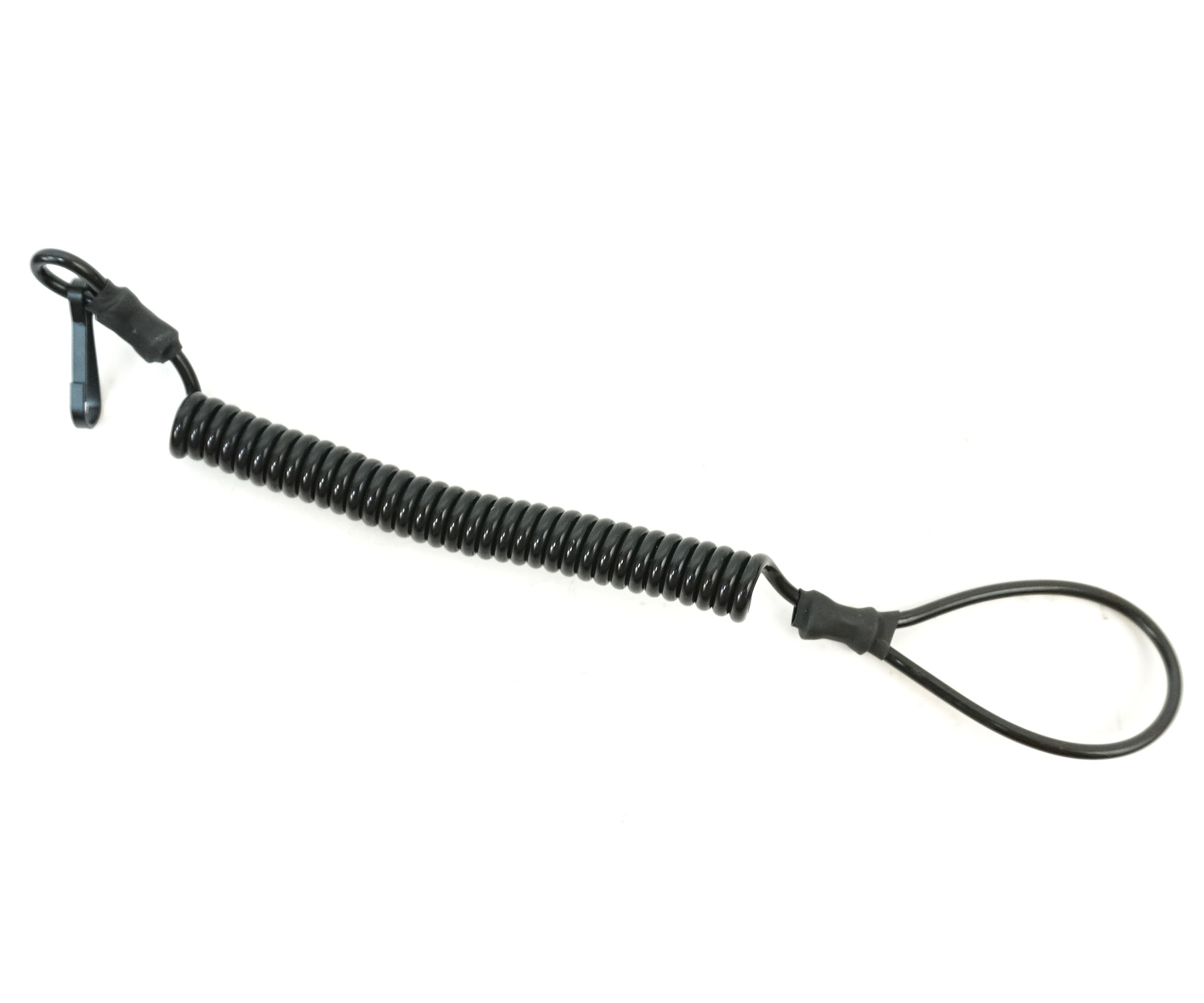  спиральный 3,7 мм (металл. страховочный ремень) черный  .