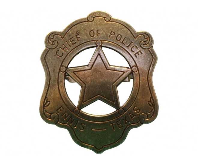 Значок шефа полиции (США) DE-110