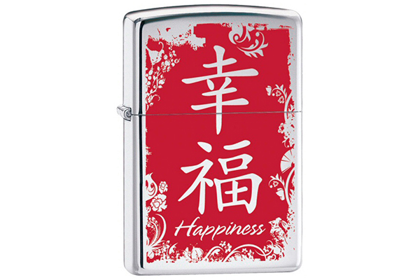 Зажигалка Zippo 28067 Chinese Symbol Happiness