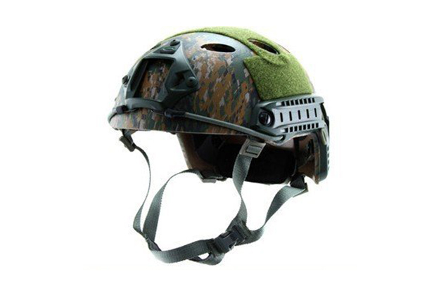 Каска Fast -PJ-Tactical Helmet Simple Version Digital Woodland