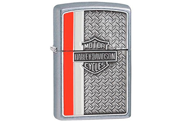 Зажигалка Zippo 28732 Harley Davidson Diamond Plate