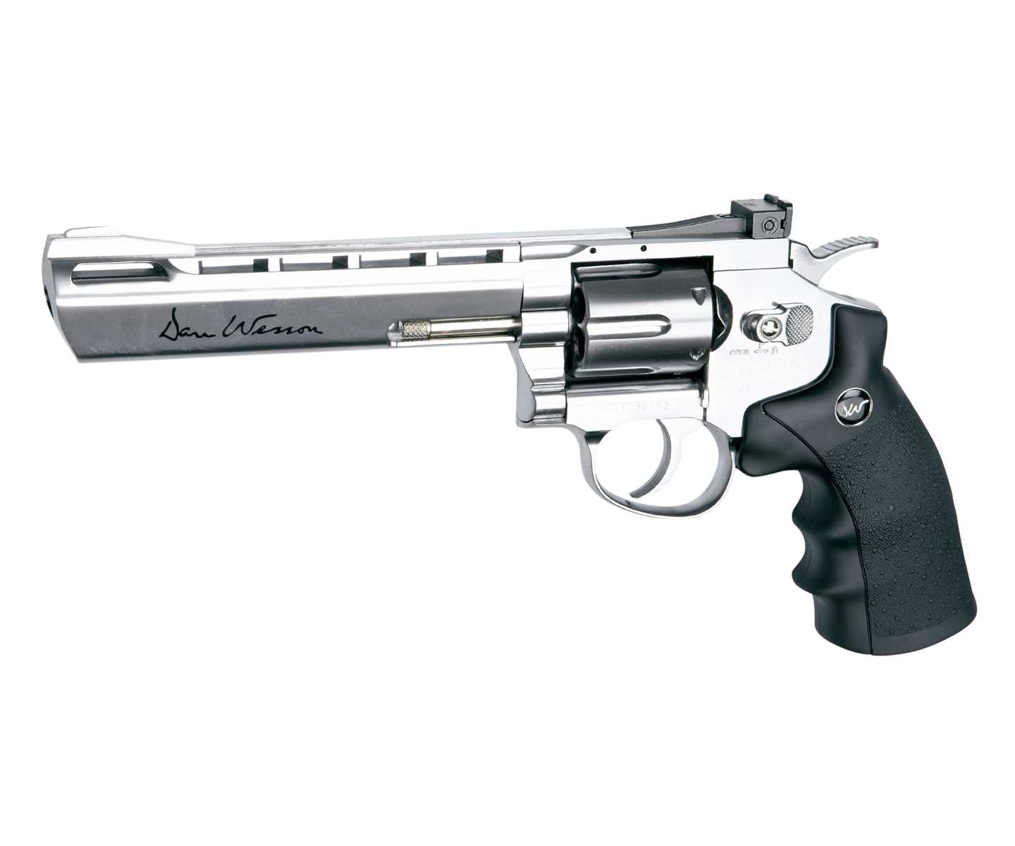 Пневматический револьвер ASG Dan Wesson 6" Silver купить! Цена в Москве, СПБ