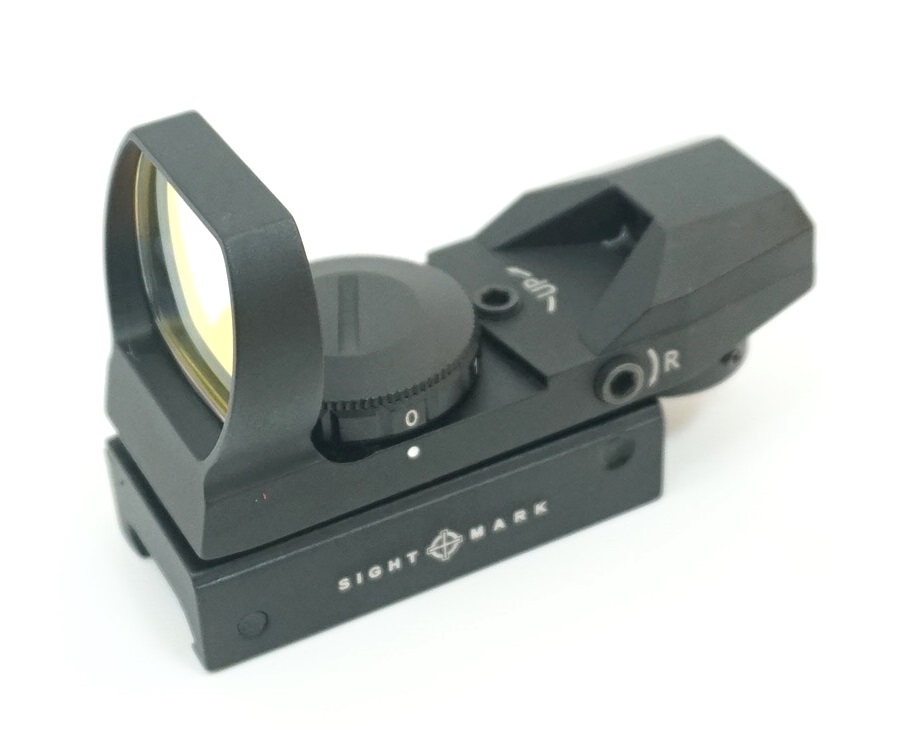 Коллиматорный прицел Sightmark Sure Shot, панорамный, 4 марки, 7 ур. (SM13003B)