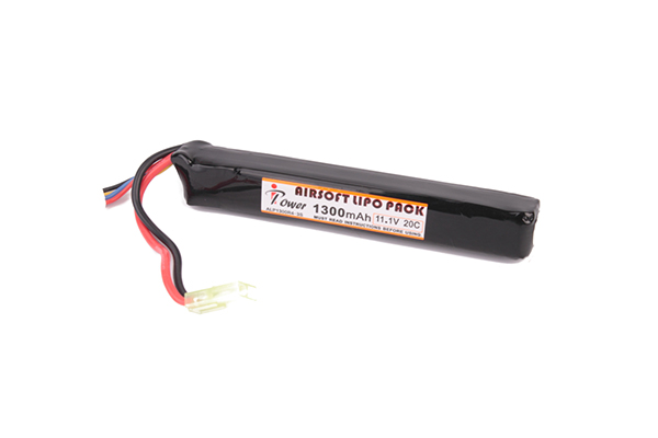 Аккумулятор iPower Li-po 1300H20C mAh 11.1V стик