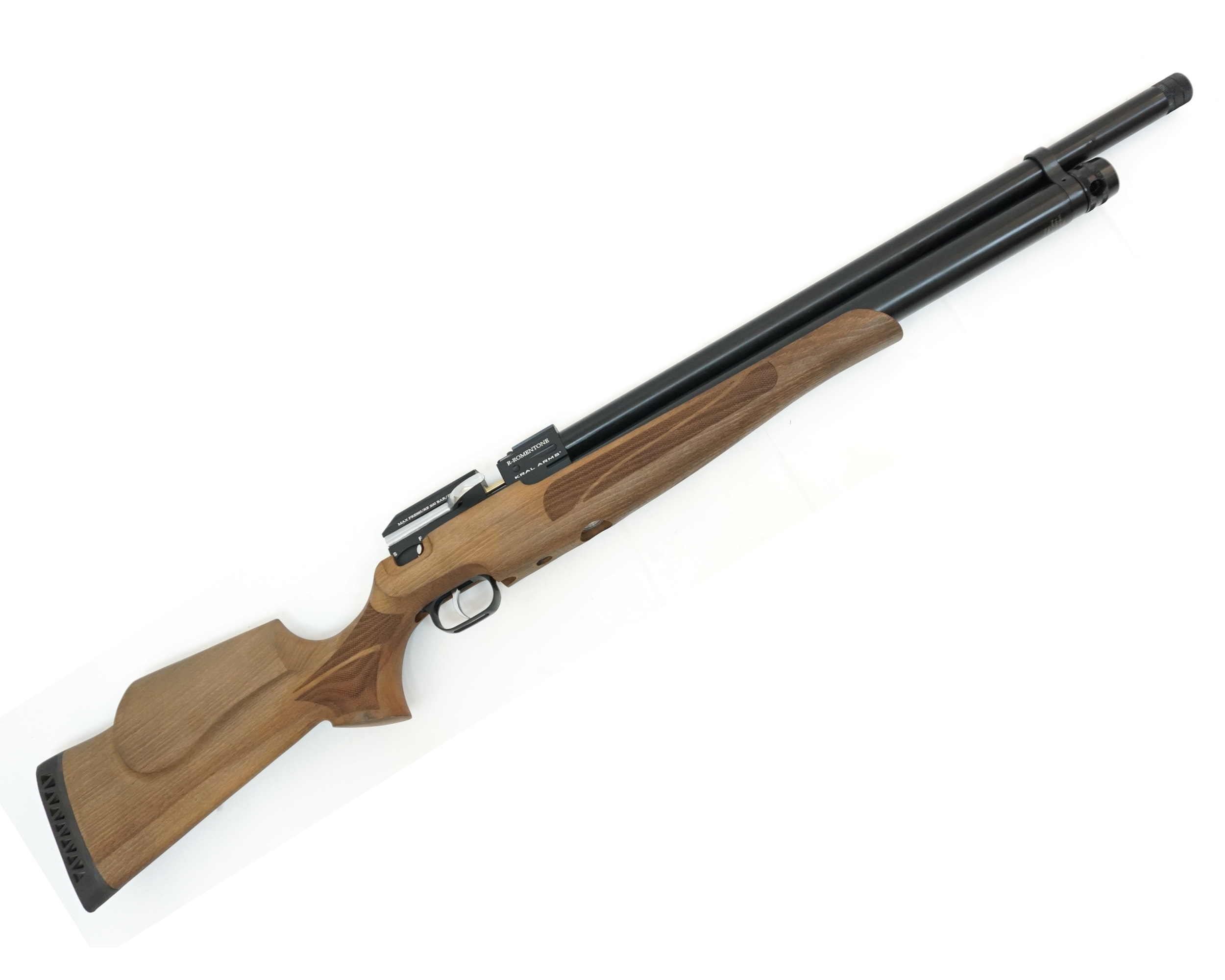 Пневматическая винтовка Kral Puncher Maxi R-Romentone (орех, PCP, 3 Дж) 5,5 мм купить! Цена в Москве, СПБ