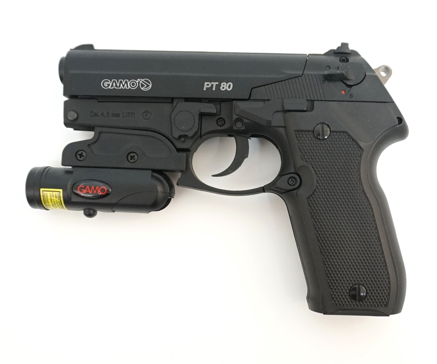 Пневматический пистолет Gamo PT-80 Combo laser