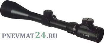 Оптический прицел ZOS 3-12x42 E (R6, MilDot) 25 мм, подсветка